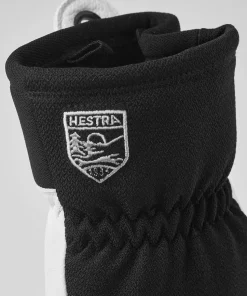 Hestra Couloir 5 Finger Black/Off White