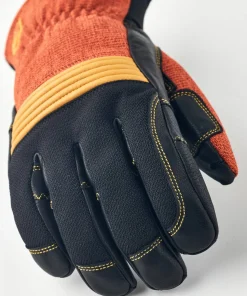Hestra Couloir 5 Finger Brick Red/Black