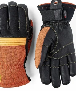 Hestra Couloir 5 Finger Brick Red/Black