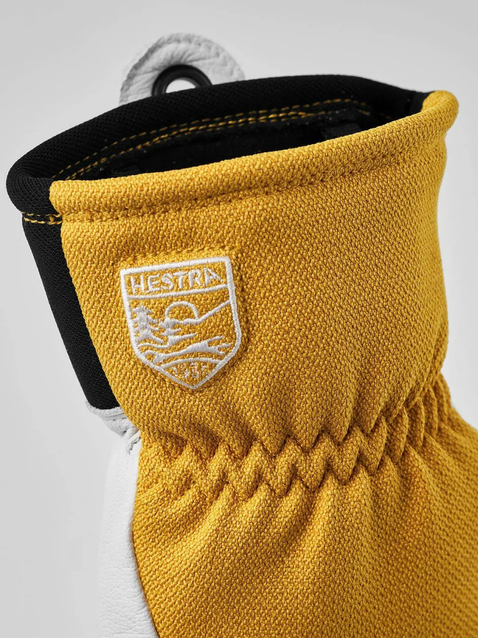 Hestra Couloir 5 Finger Mustard/Off White
