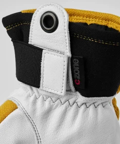 Hestra Couloir 5 Finger Mustard/Off White
