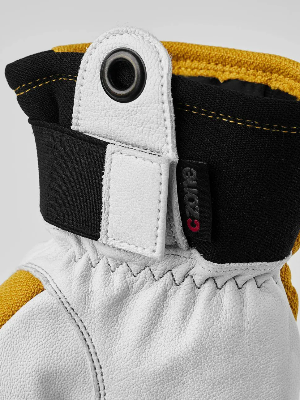 Hestra Couloir 5 Finger Mustard/Off White