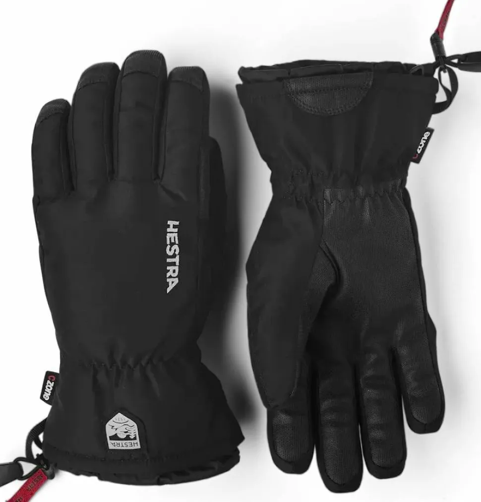 Hestra Czone Cosmo - 5 Finger Black