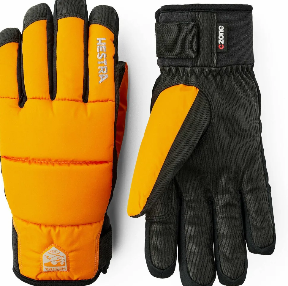 Hestra Czone Frost Primaloft - 5 Finger Orange