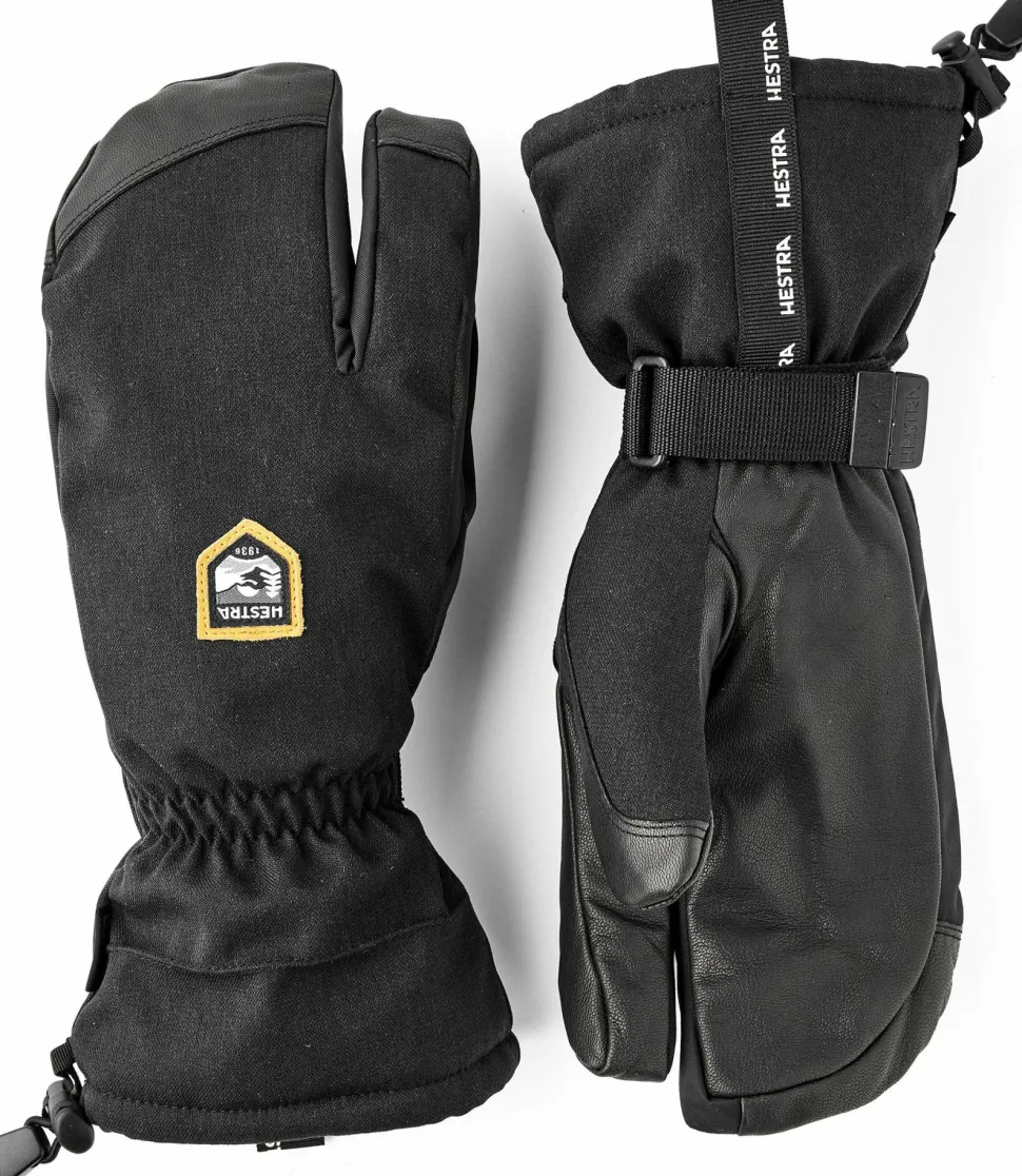 Hestra CZone Mountain - 3 Finger Black