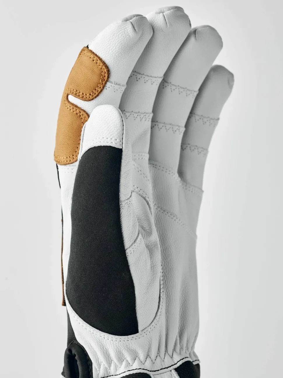 Hestra Ergo Grip Active Wool Terry - 5 Finger Black/Off White