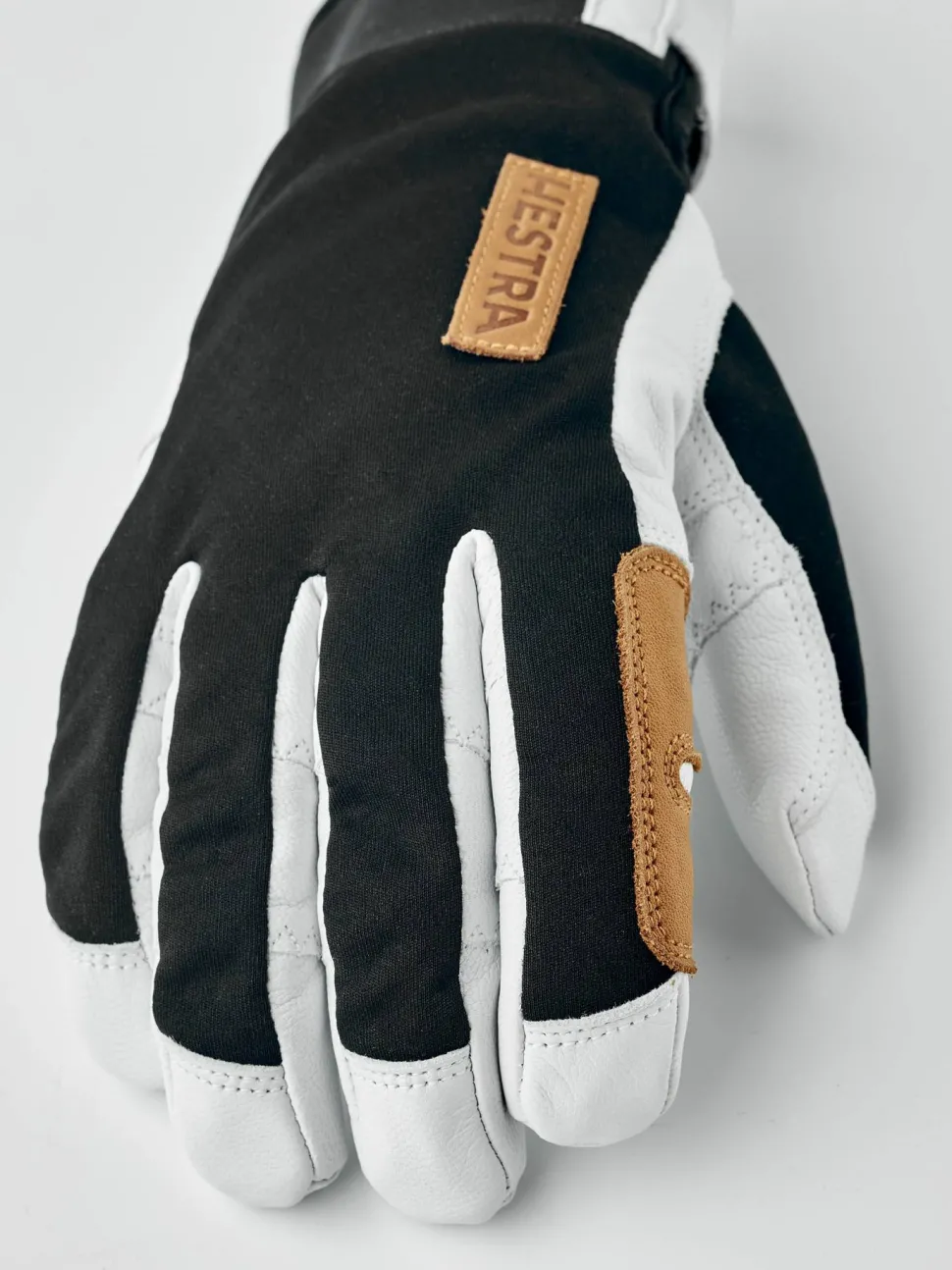 Hestra Ergo Grip Active Wool Terry - 5 Finger Black/Off White