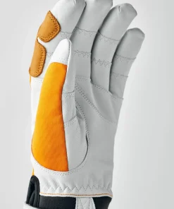 Hestra Ergo Grip Active Wool Terry - 5 Finger Orange/Off White