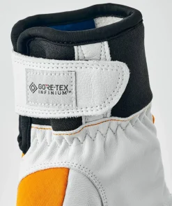 Hestra Ergo Grip Active Wool Terry - 5 Finger Orange/Off White
