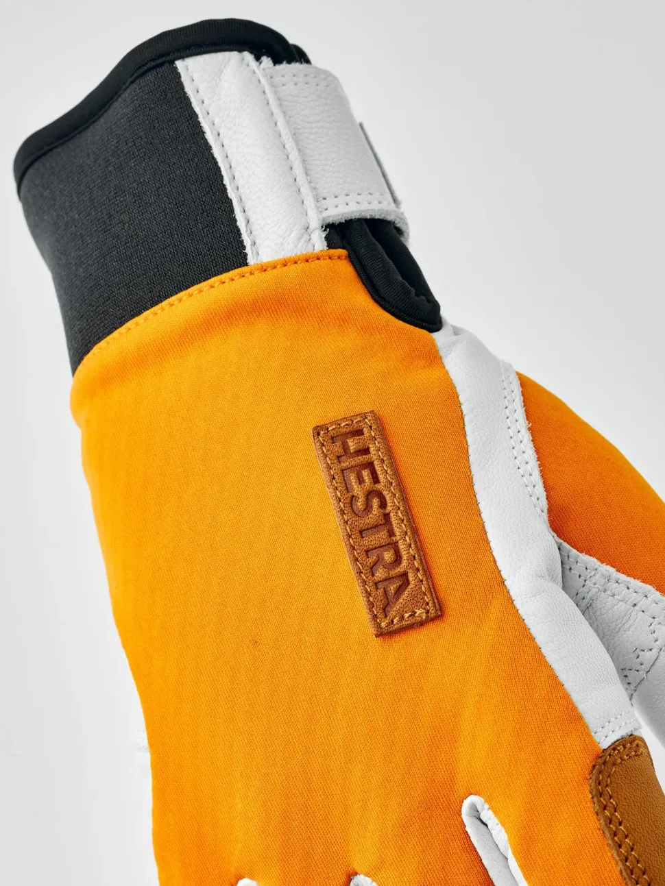 Hestra Ergo Grip Active Wool Terry - 5 Finger Orange/Off White