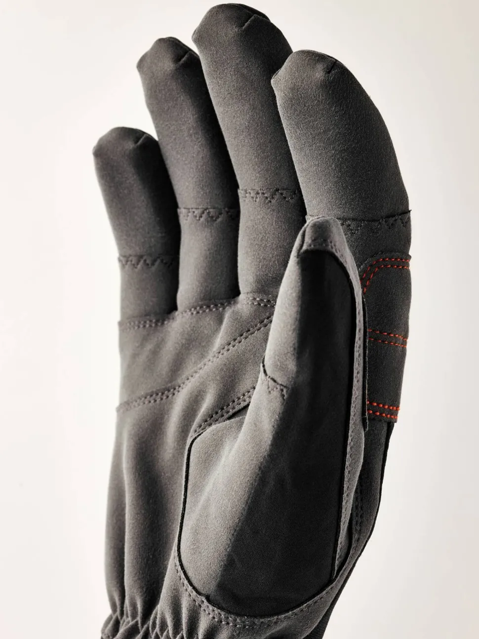Hestra Ergo Grip Delta HDry - 5 Finger Black/Dark Grey
