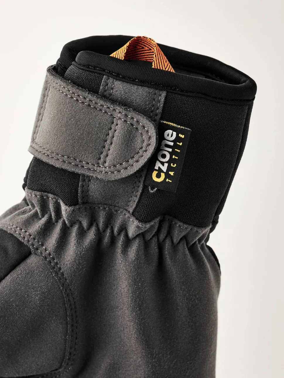 Hestra Ergo Grip Delta HDry - 5 Finger Black/Dark Grey