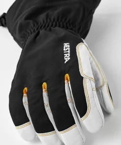 Hestra Ergo Grip HDry Descent 5-Finger Black/Offwhite