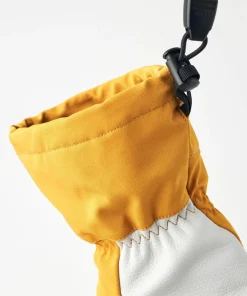 Hestra Flextron Motion 5-Finger Mustard/Offwhite