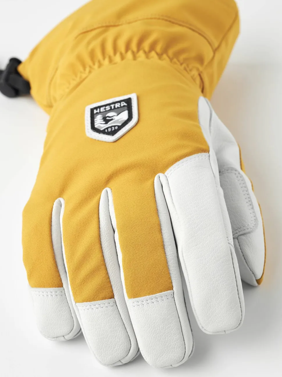 Hestra Flextron Motion 5-Finger Mustard/Offwhite