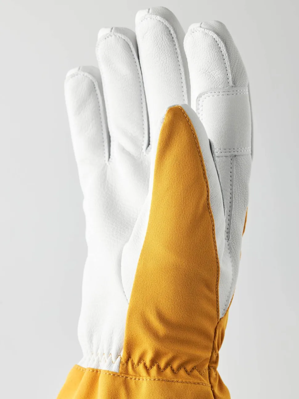 Hestra Flextron Motion 5-Finger Mustard/Offwhite