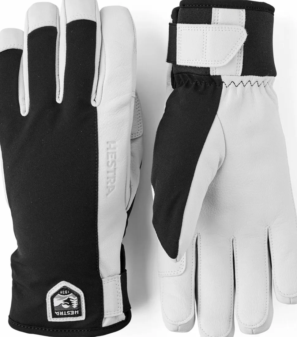 Hestra Flextron Motion Short 5-Finger Black/Offwhite