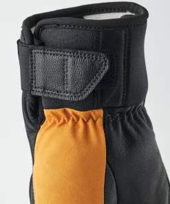 Hestra Flextron Motion Short 5-Finger Mustard/Black