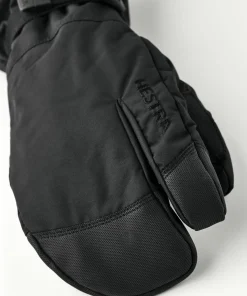 Hestra Gauntlet Sr. - 3 Finger Black/Black