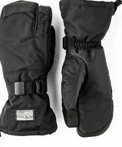Hestra Gauntlet Sr. - 3 Finger Black/Black