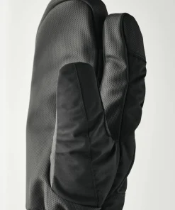 Hestra Gauntlet Sr. - 3 Finger Black/Black