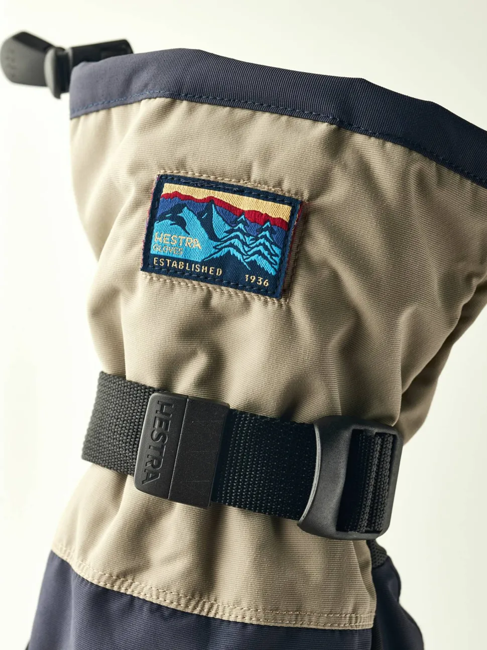Hestra Gauntlet Sr. - 5 Finger Dark Navy/Beige