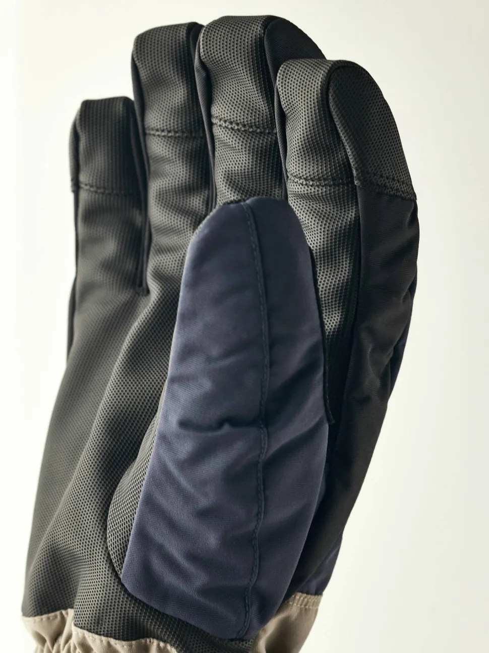 Hestra Gauntlet Sr. - 5 Finger Dark Navy/Beige