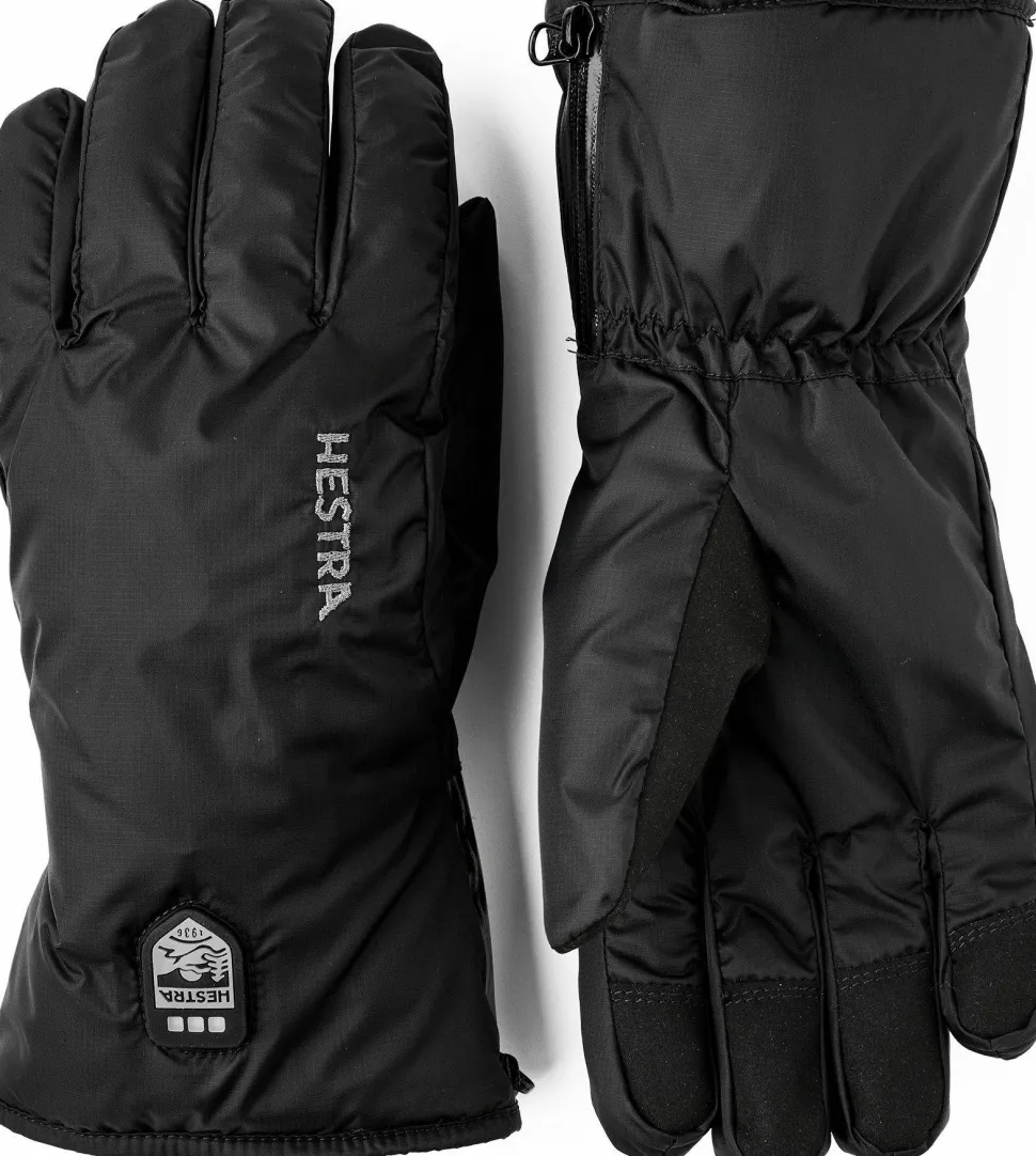 Hestra Heated Liner 5-finger Black