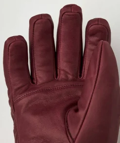 Hestra Omni - 5 Finger Bordeaux