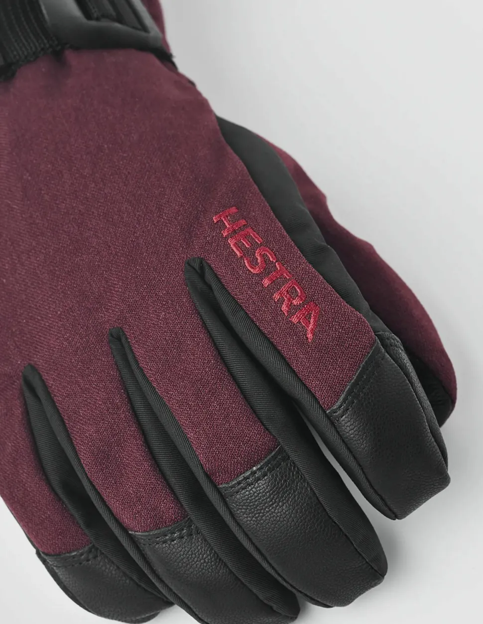 Hestra Powder Gauntlet 5-Finger Bordeaux