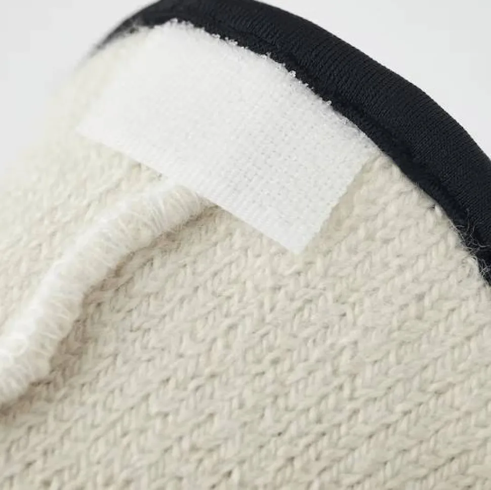 Hestra Wakayama Wool Liner 5-Finger Offwhite
