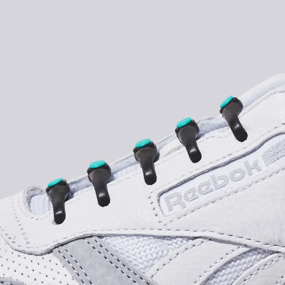 Hickies No Tie Laces 2.0 Black/mint