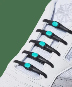 Hickies No Tie Laces 2.0 Black/mint