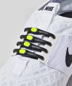 Hickies No Tie Laces 2.0 Black/neon Yellow