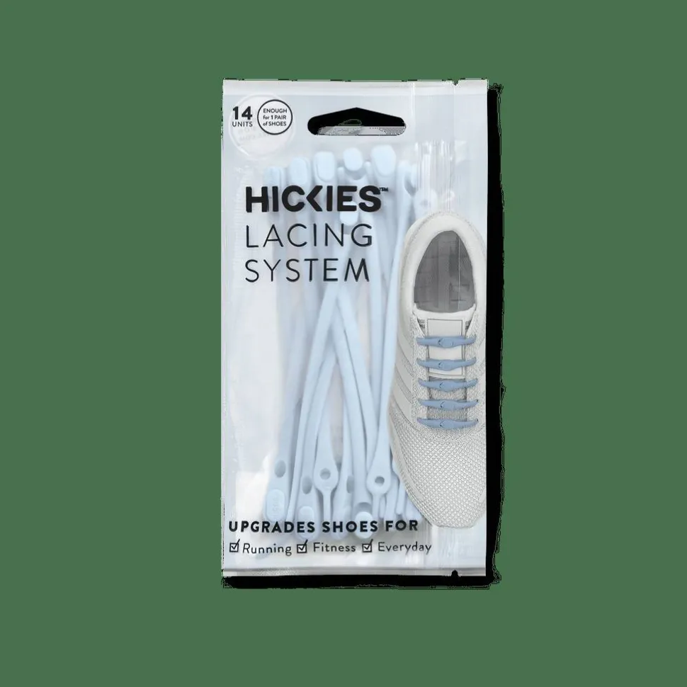 Hickies No Tie Laces 2.0 Blue Mist