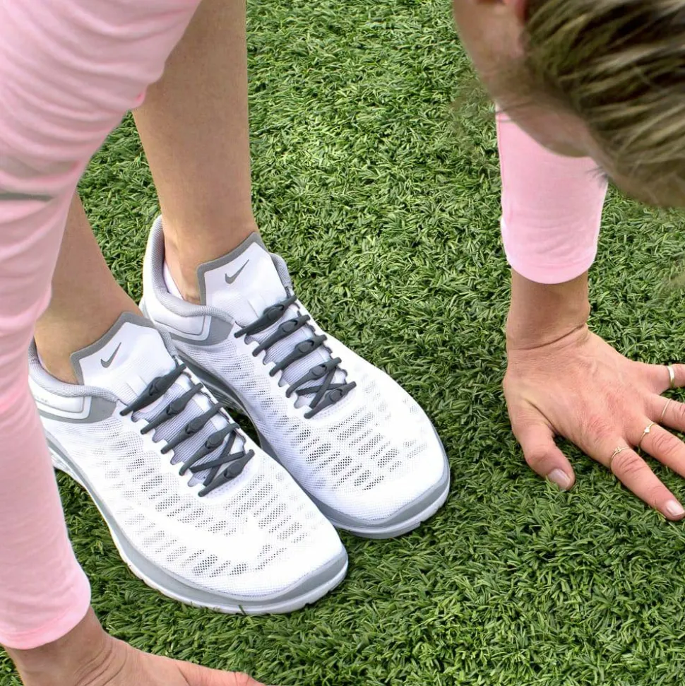 Hickies No Tie Laces 2.0 Charcoal