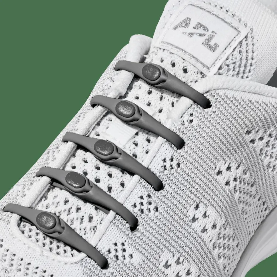 Hickies No Tie Laces 2.0 Charcoal