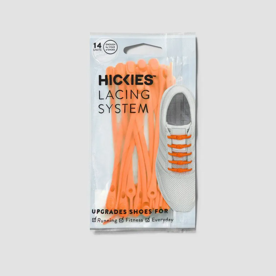 Hickies No Tie Laces 2.0 Orange