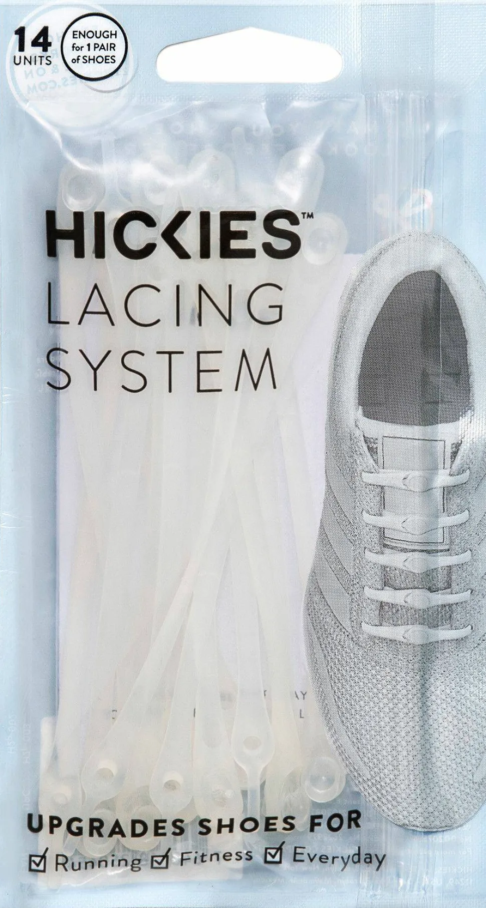 Hickies No Tie Laces 2.0 Translucent