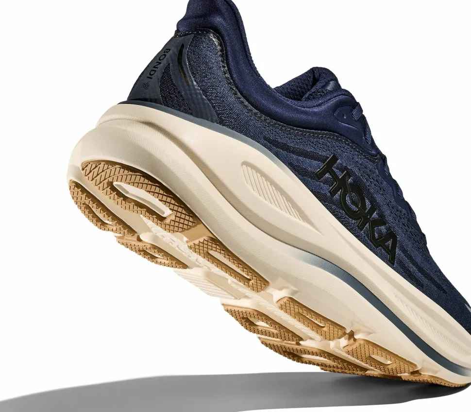 Hoka Men's Bondi 9 Midnight Blue/Varsity Navy