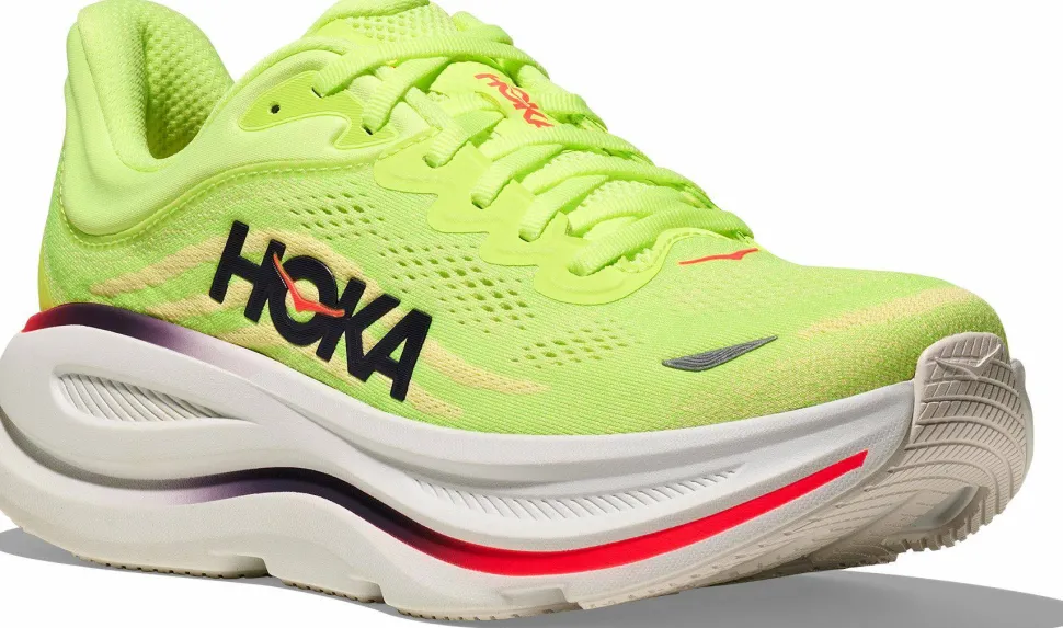Hoka Men's Bondi 9 Neon Yuzu/Sunlight