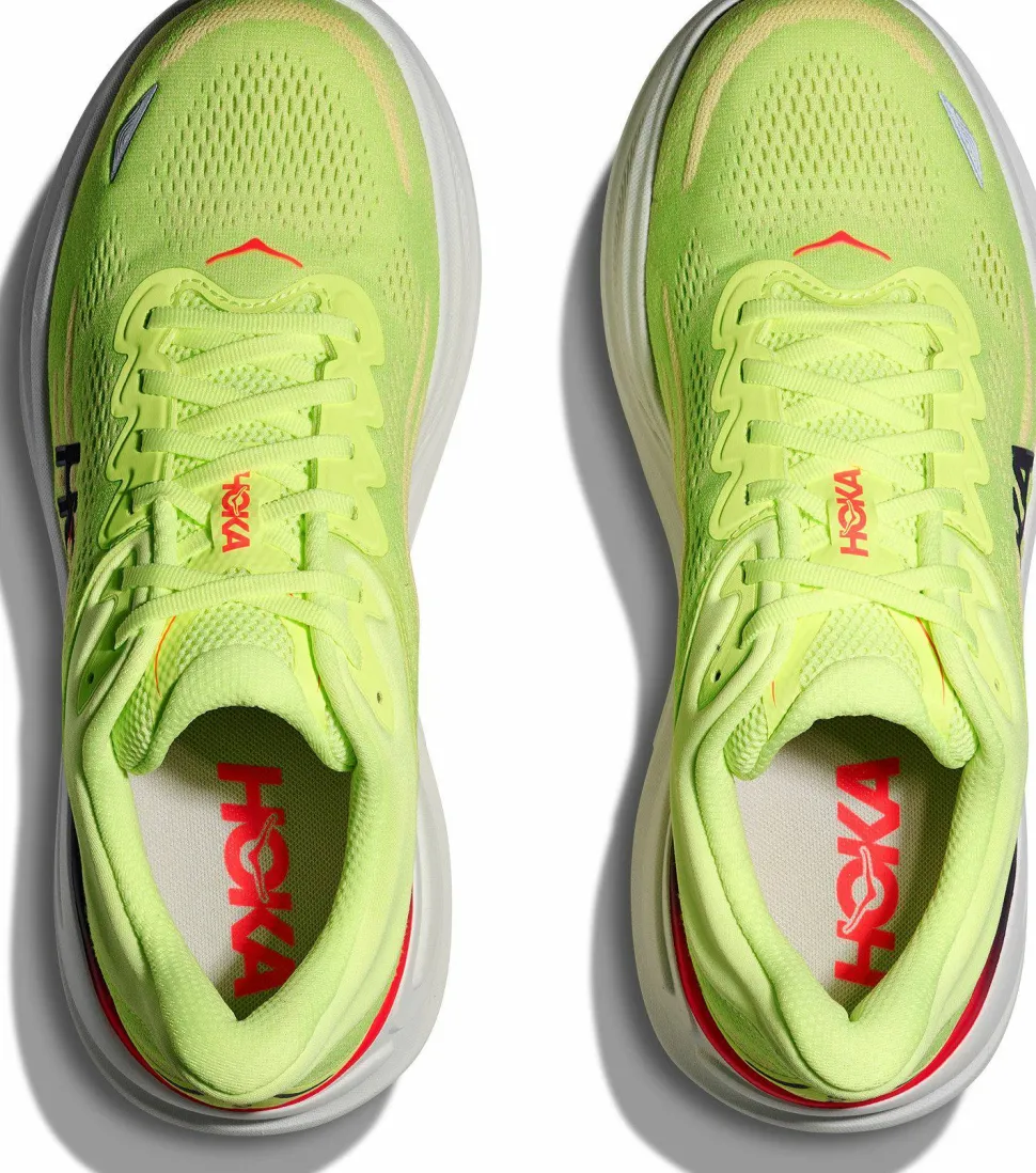 Hoka Men's Bondi 9 Neon Yuzu/Sunlight