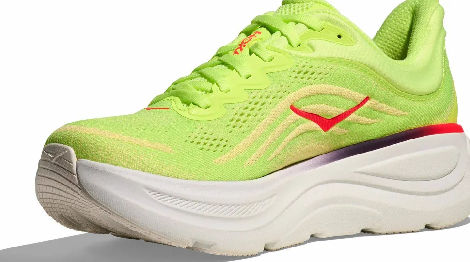 Hoka Men's Bondi 9 Neon Yuzu/Sunlight