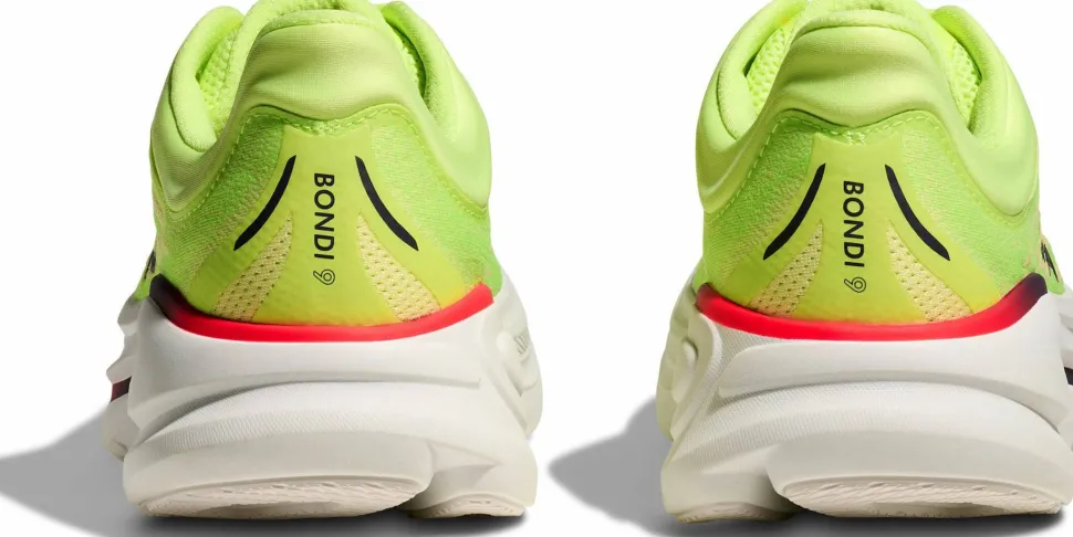 Hoka Men's Bondi 9 Neon Yuzu/Sunlight