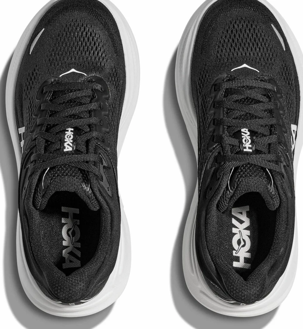 Hoka Men's Bondi 9 Wide Black/White