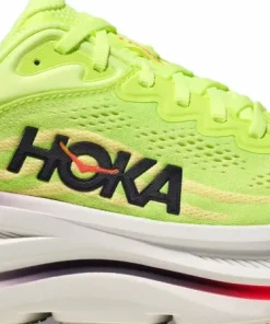 Hoka Men's Bondi 9 Wide Neon Yuzu/Sunlight