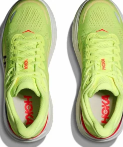 Hoka Men's Bondi 9 Wide Neon Yuzu/Sunlight