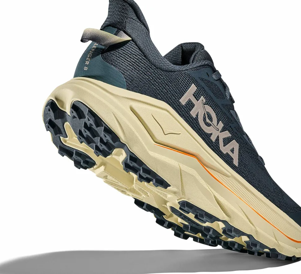 Hoka Men's Challenger 8 Wide Faded Navy/Pampas Grass