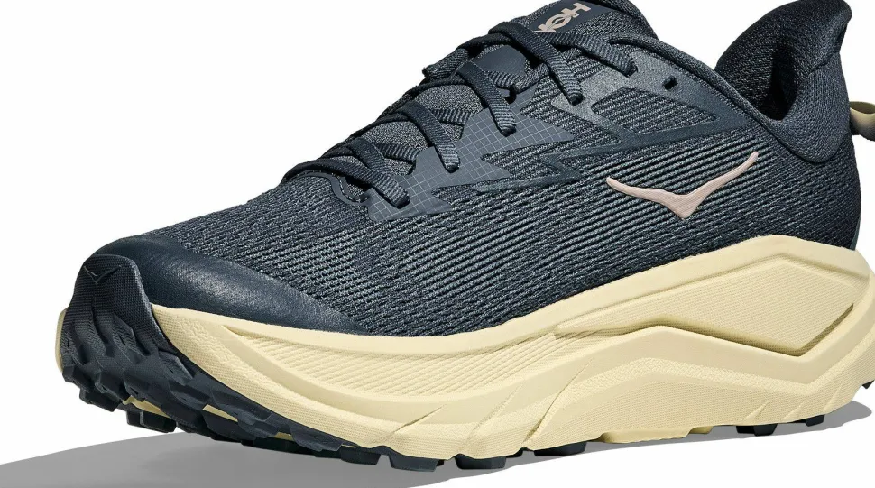 Hoka Men's Challenger 8 Wide Faded Navy/Pampas Grass