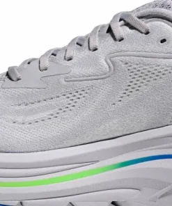 Hoka Men's Clifton 10 Ash Grey / Neon Green